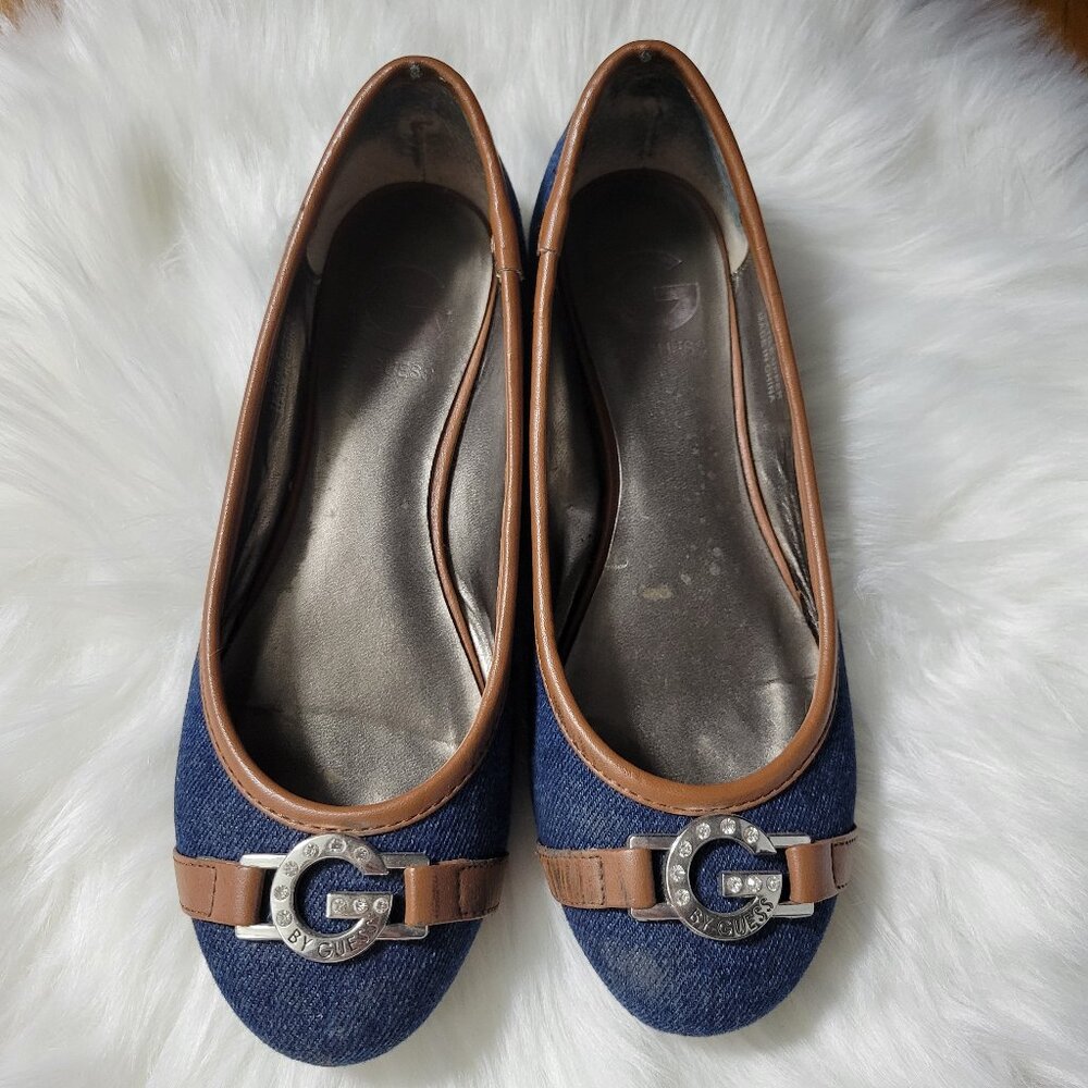 G by Guess Denim Flats